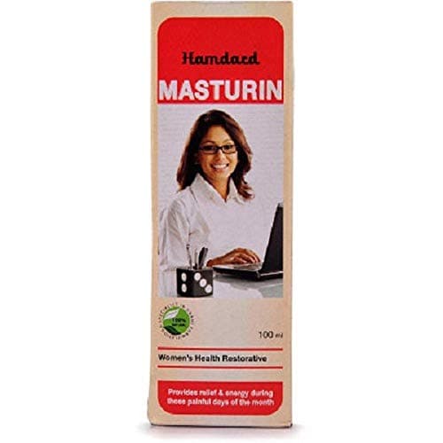 Hamdard Masturin Syrup (100ml) (Pack of 3)