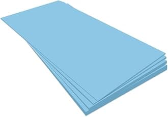 XPS Foam Insulation Boards 1200 x 600 x 10mm - Electric and Water Underfloor Heating Tile Laminate Underlay Thermal Extruded Polystyrene Insulation Sheets (6, 1200 X 600 X 20mm)