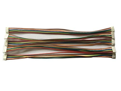 5 PCS 8 PIN JST GH Connectors on Both Sides with Electric Wire 1007 28 AWG(Total Length:200MM)