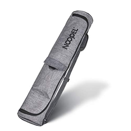 Yoga Mat Bag Waterproof with Functional Storage Pocket, Adjustable Strap, Double Zip Closure - Fits Most Size Mats