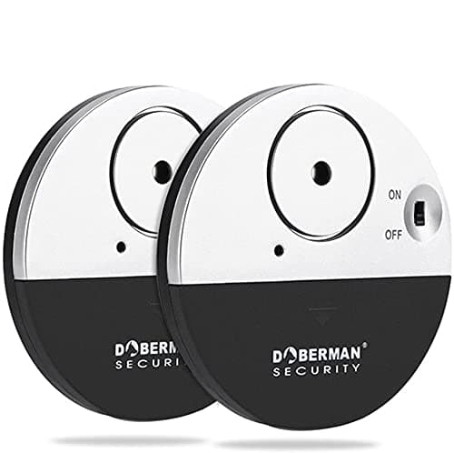 DOBERMAN SECURITY Ultra-Slim Window Alarm Home Security Doberman Ultra-Slim Window Alarm