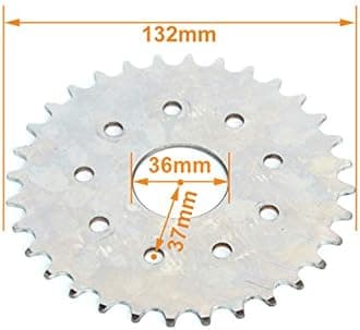 Common Bike Left Chain Drive Customized for Geared Bicycle Derailleur