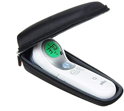EVA Hard Protective Travel Case Fits Braun NTF3000US No Touch Plus Forehead Thermometer