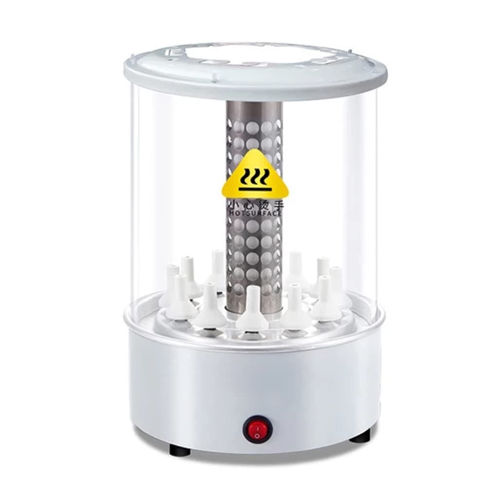 ZJFDP Electric BBQ Kebab Grill Machine Automatic Rotating Barbecue Smokeless Oven Rotisserie Roast Domestic Lamb Skewers Heating Stove (Color : white-Mysterious Universe-Shining Star Sea9)