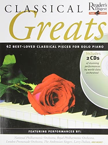 Reader'S Digest Piano Library Classical Greats Pf Book/2Cd: 42 Best-loved Classical Pieces for Solo Piano