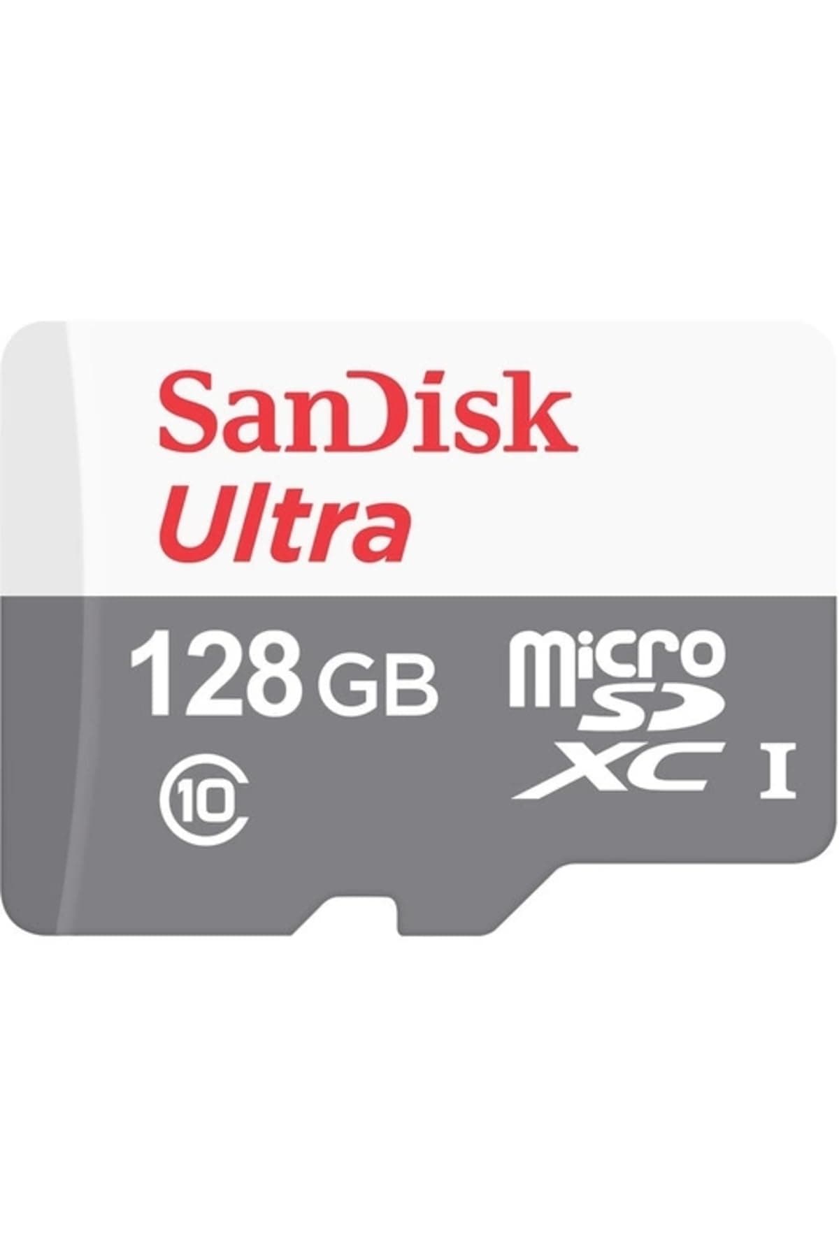 SanDisk Ultra 128GB 100MB/s UHS-I Class 10 microSDXC Card SDSQUNR-128G-GN3MN International Packaging