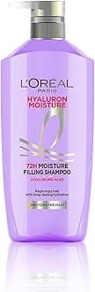 Hyaluron Moisture 72Hr Filling Shampoo With Hyaluronic Acid, For Frizz-Free, Hydrated And Bouncy Hair Full Of Life | 800 Ml