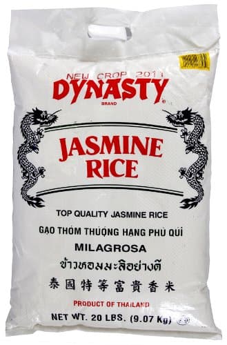 Dynasty Jasmine Rice, 20-Pound