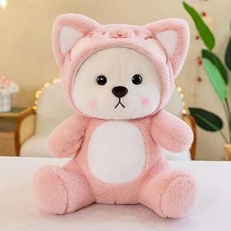Bateu Cute Stuffed Animals | Soft Toys for Kids Girls Teddy Bears Plush Toys for Children and Adults (Pink, Large) 40cm