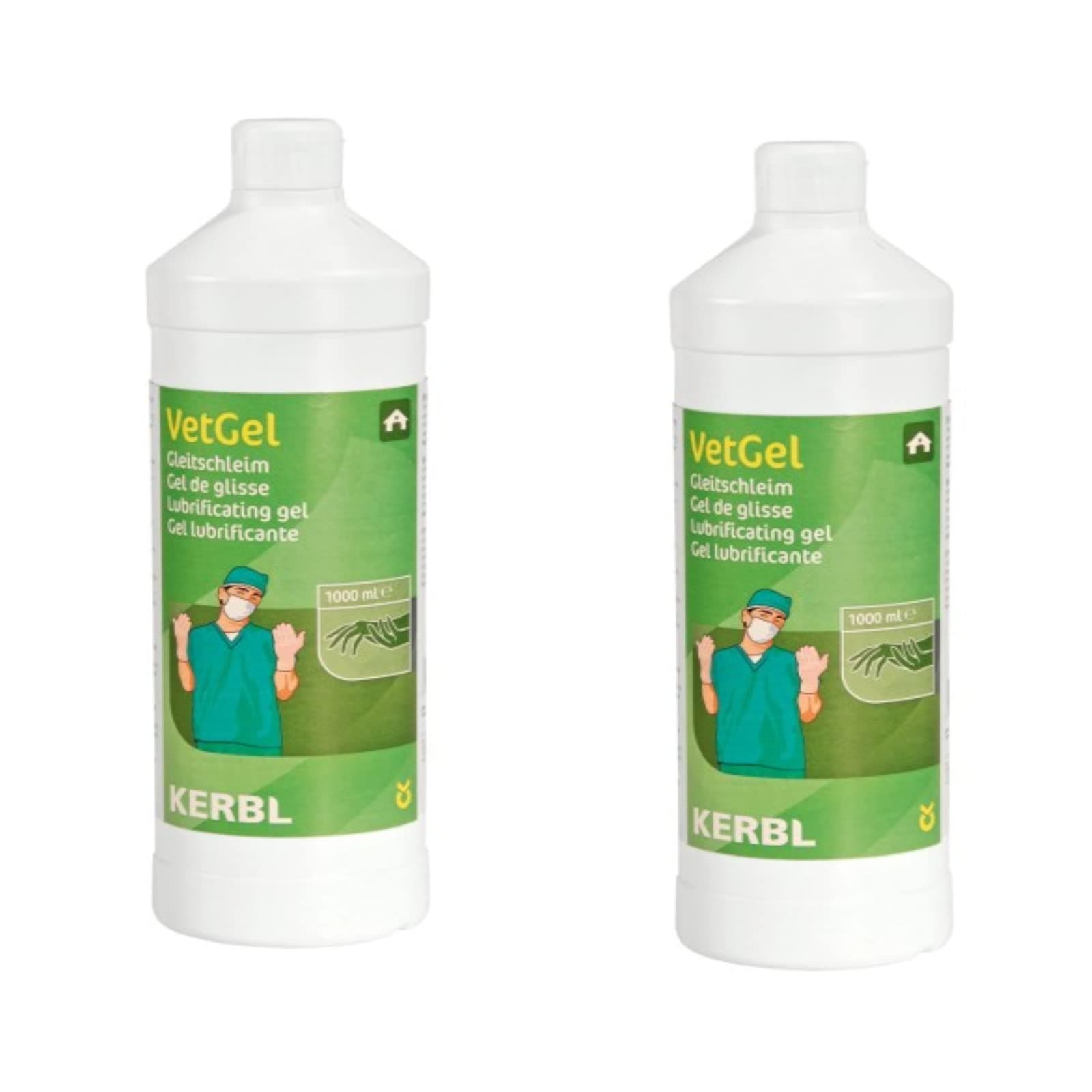 2 x Kerbl Vet Gel Slime 1000 m