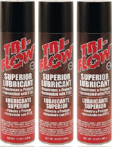Tri-Flow TF20006 12 oz Aerosol Superior Lubricant - Quantity 3