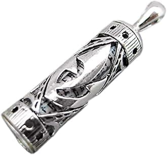 YourHolyLandStore Mezuzah Pendant with Shema Yisrael Scroll