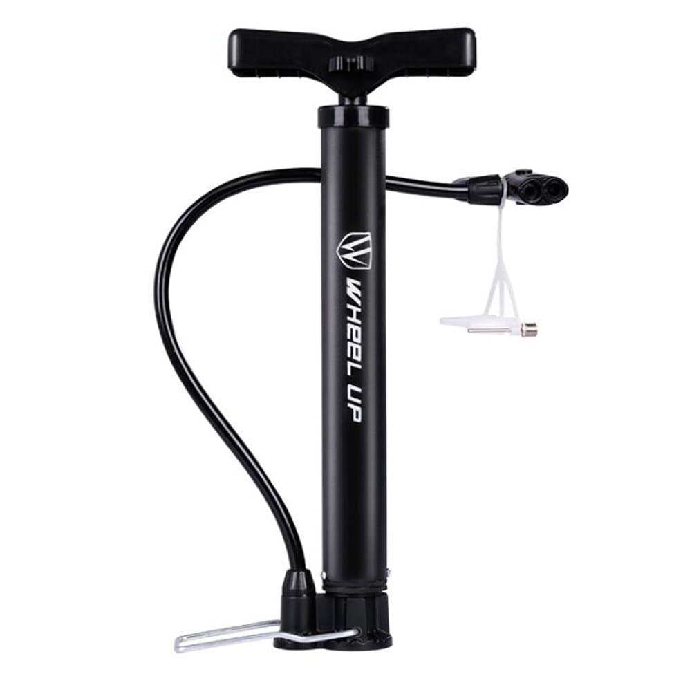 LETTON Presta and Schrader Automatic Reversible Portable Foot Pump Mini Bicycle Air Pump 120PSI with Ball Needle Multifunction
