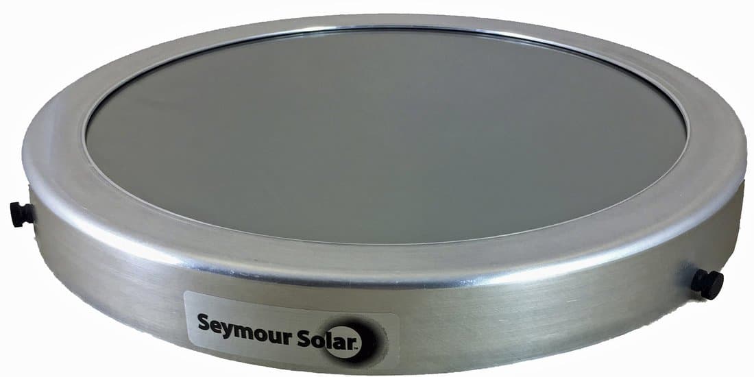 12.5" (317mm) Helios Solar Glass Filter. Fits Optical Tube Diameter 12 1/8" (308mm) to 12 3/8" (314mm)