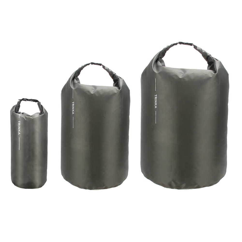 TRINKA (3 Pack) Lightweight Dry Bag 8L, 40L, 70L, Roll Top Sack for Beach, Kayak, Fishing, Camping