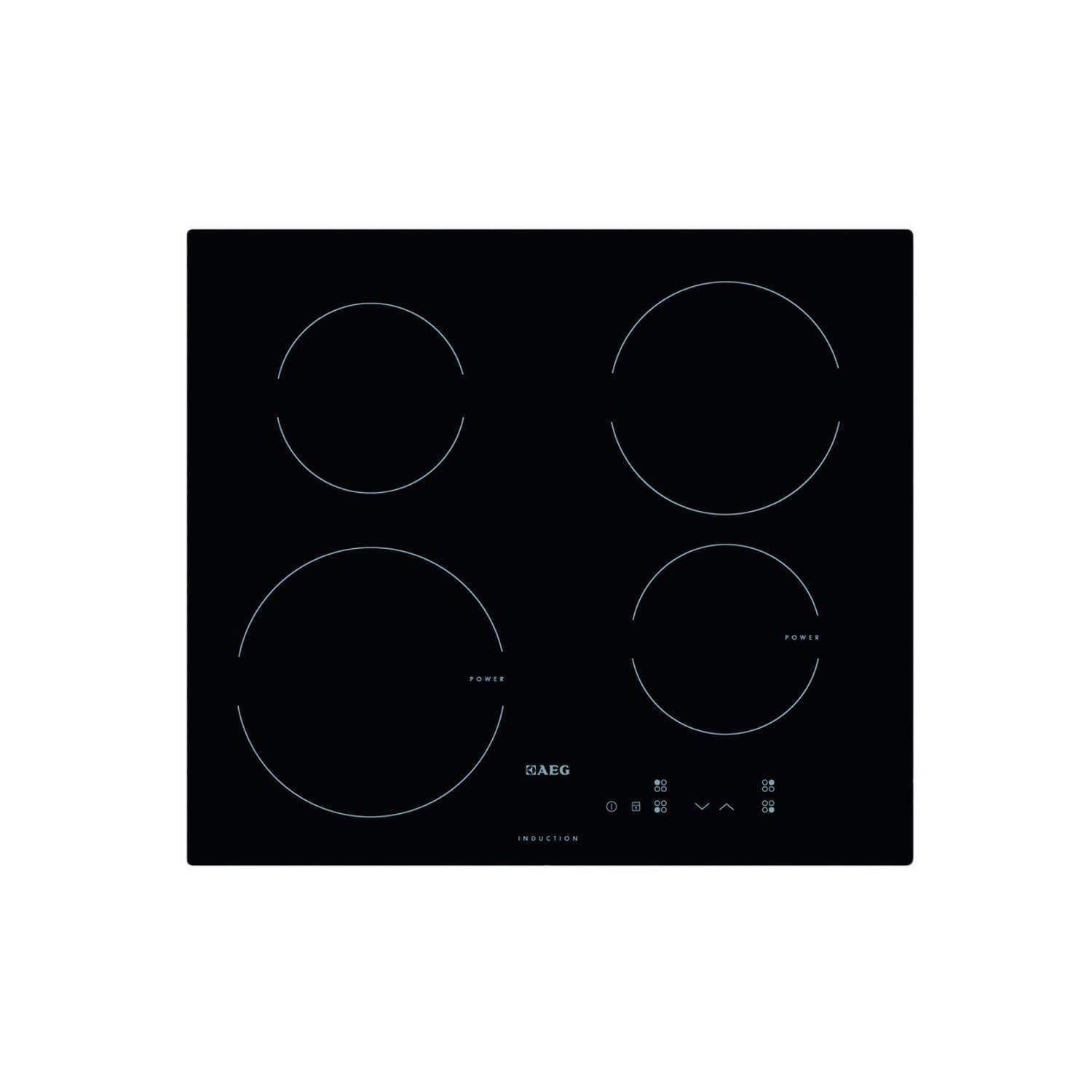 AEG HK604200IB 59cm Touch Control Four Zone Induction Hob