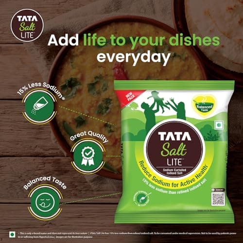 Tata Salt Lite, Low Sodium, 1kg