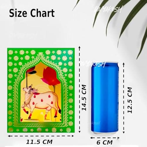 Divyakosh Paper Deep Dwar (Pack of 5) with LED Candles | Jharokha Style Home Décor Item, Ganpati Diwali Decor, Pooja/VAR Laxmi Decoration | Wall Decor, Stairs Decoration, Easy DIY Craft |, Assorted