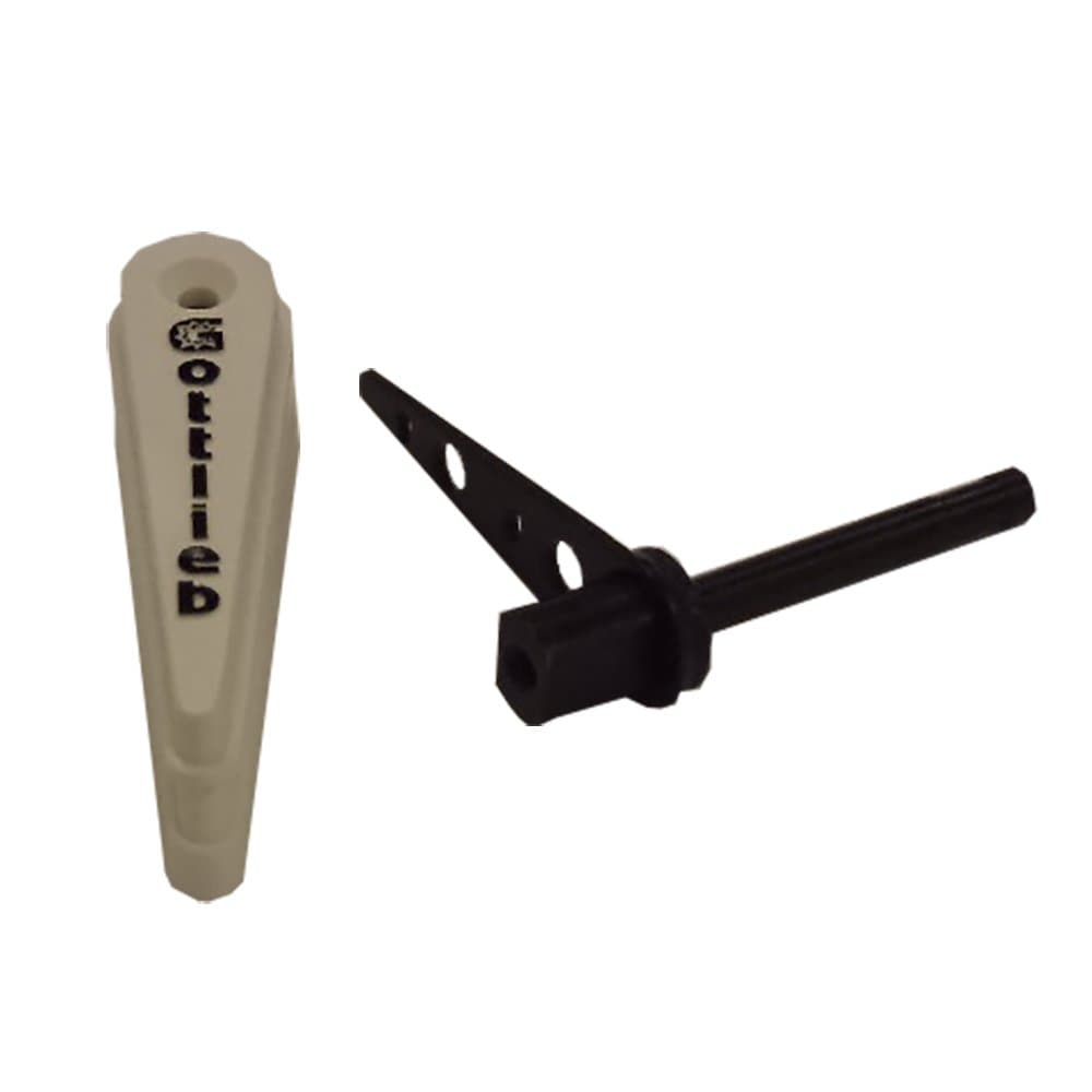 Gottlieb Pinball Machine Flipper Bat & Shaft - 3"