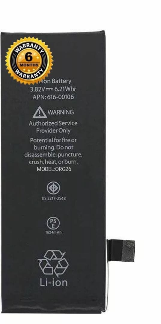Original Battery for iPhone SE/Apple 5SE for iPhone SE 1st Gen A1662 2016 Battery with 6 Month Warranty** (I-Phone SE)
