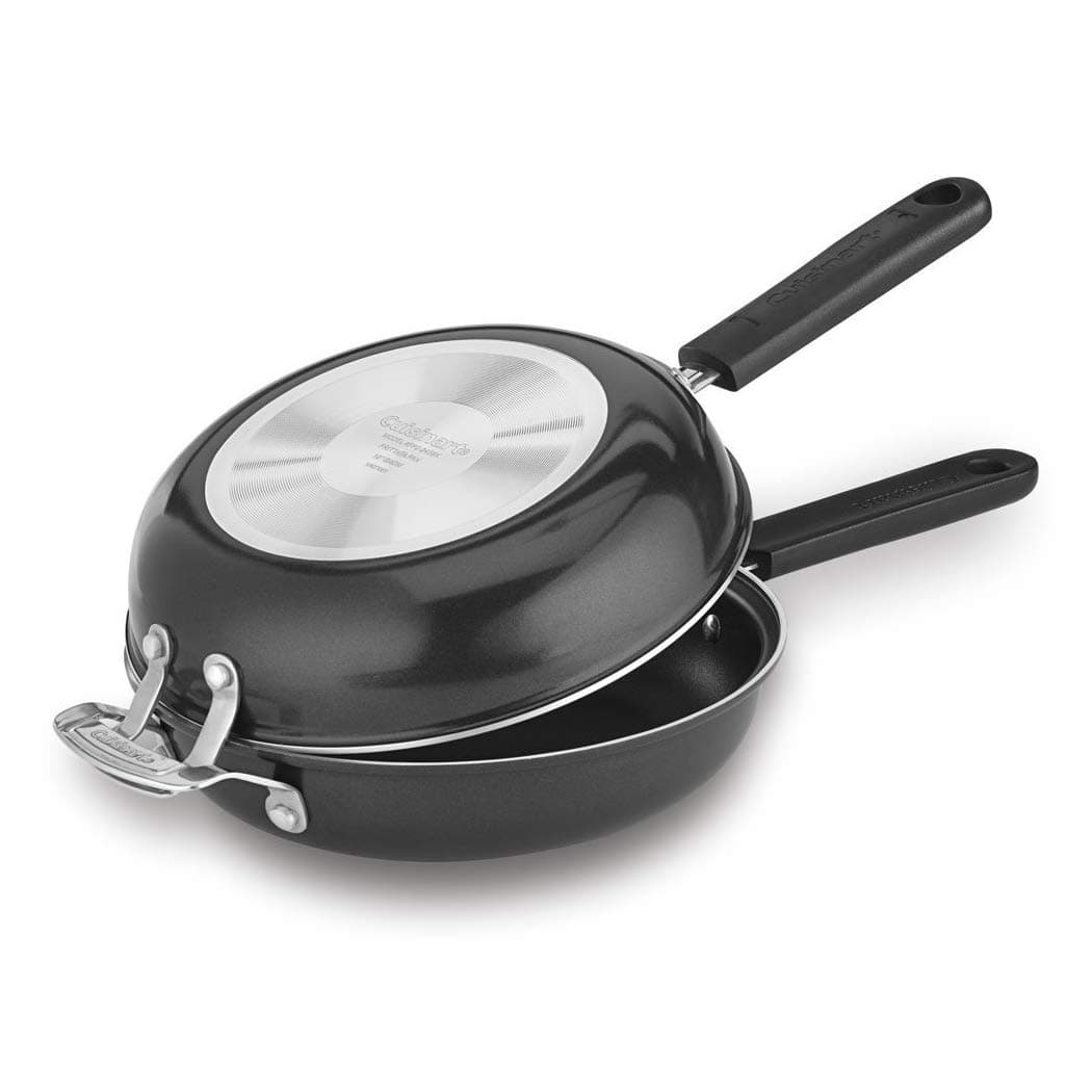FP2-24BK Frittata 10-Inch Nonstick Pan Set - Black