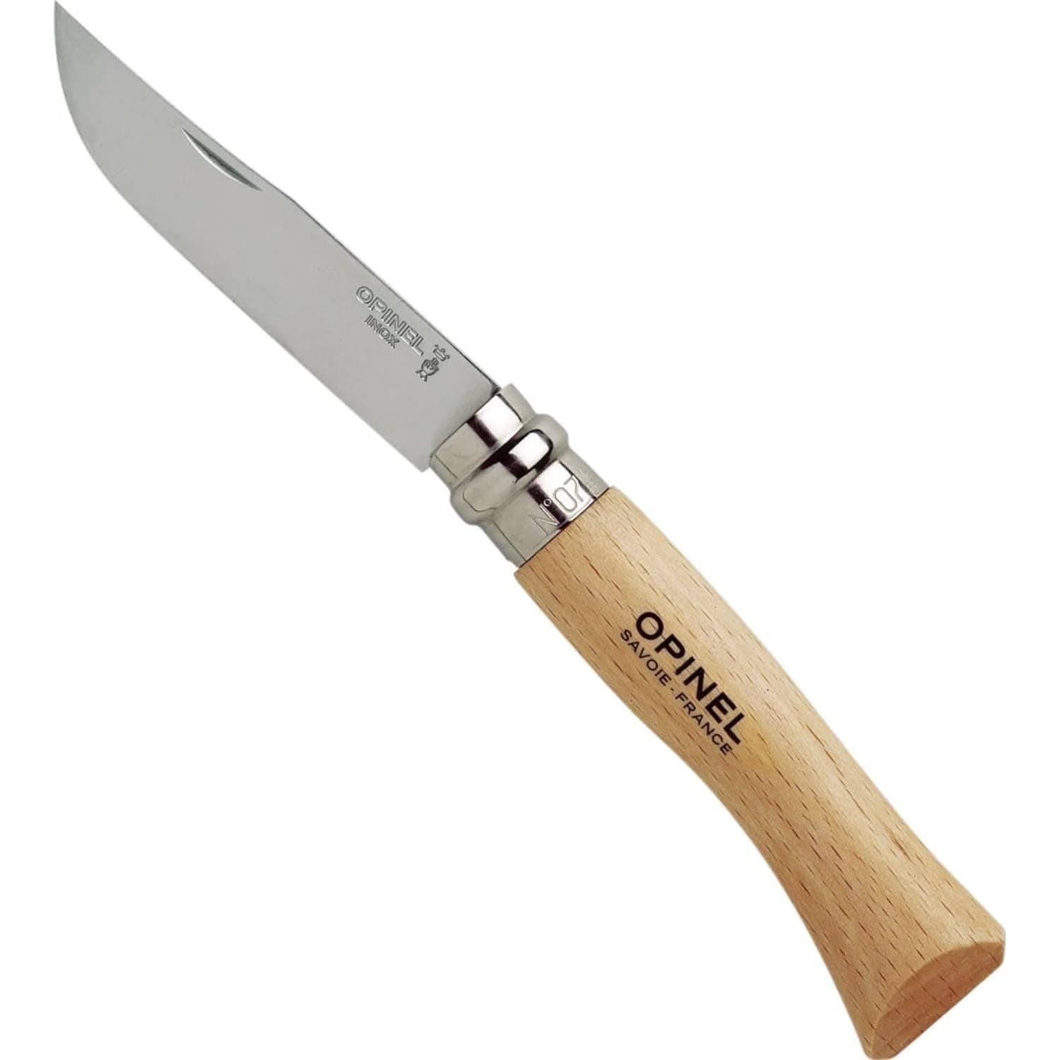 Opinel No.07 Stainless Steel Folding Knife