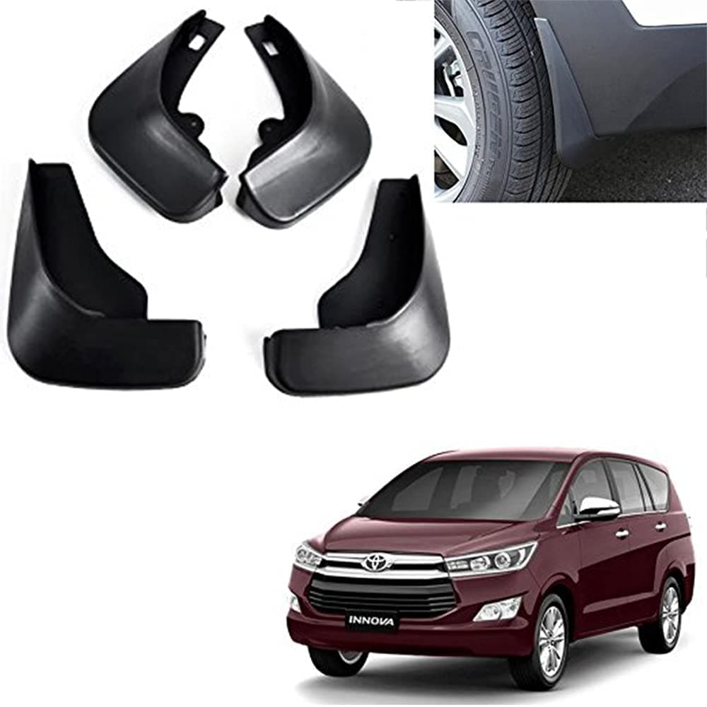 Autopearl Car O. E Type Mud Flaps for Toyota Innova Crysta