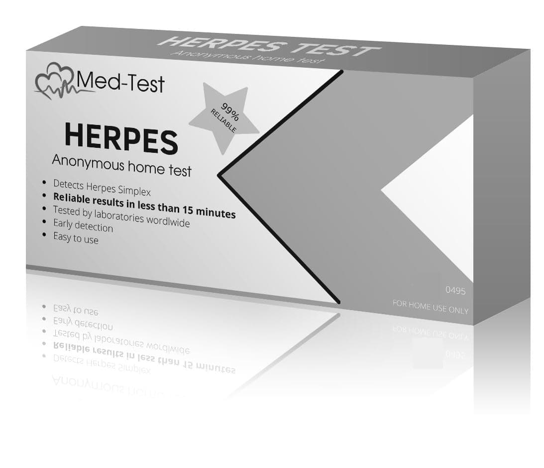 Herpes Simplex Virus 1 & 2 (Human Herpesvirus) | Fast Results | for Professional Use | STI Test STD Herpes simplex HSV-1 | HSV-2