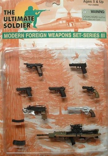 THE ULTIMATE SOLDIER MODERN FOREIGN WEAPONS SET SERIES III