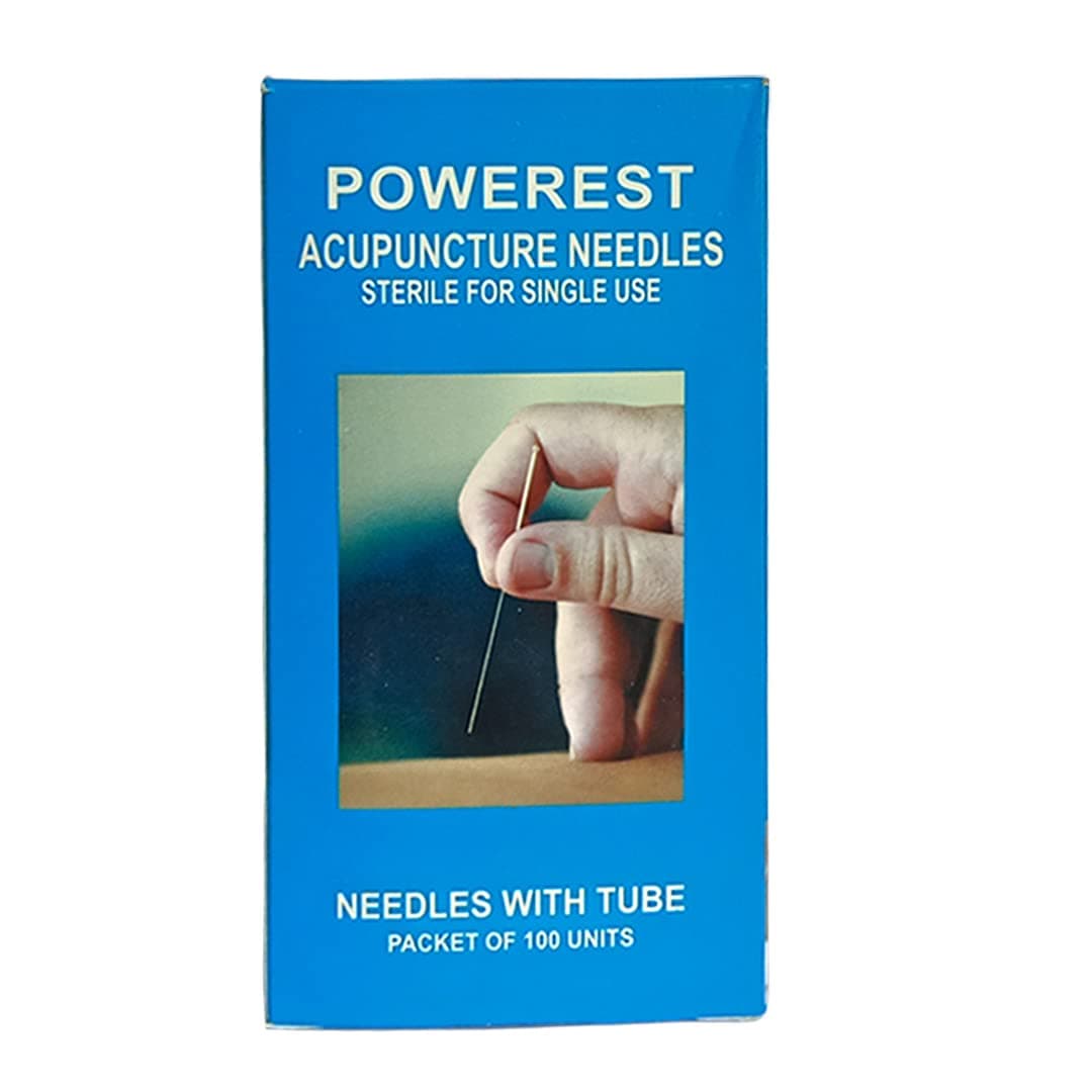 AHCS Powerest Acupuncture Needle Sterile For Single Use (0.25 X 60mm)