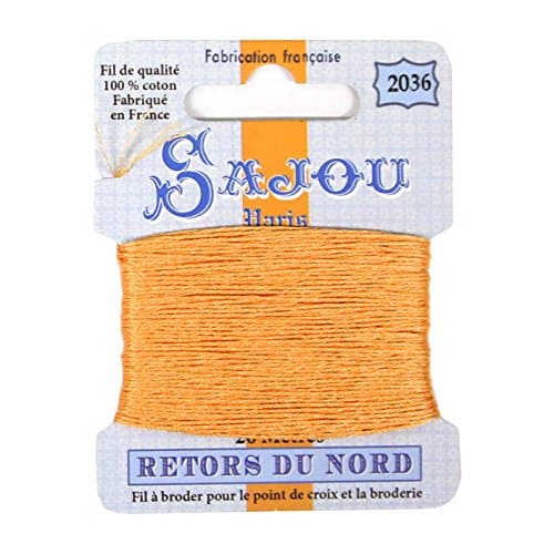SAJOU(サジュー) フランス輸入雑貨 刺しゅう糸 RN2036 20m巻き