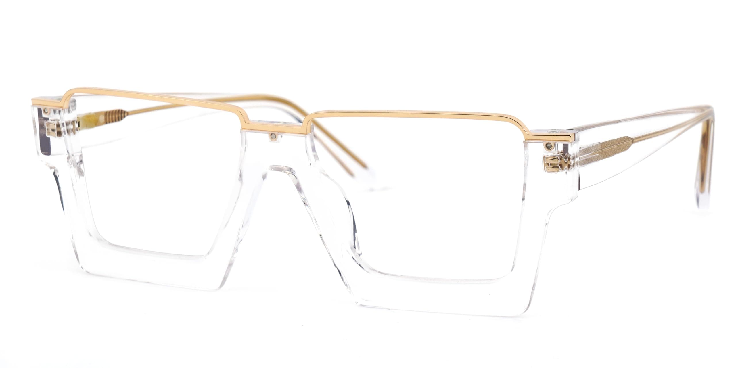 VOOGLAM Rectangle Blue Light Blocking Glasses for Women Men Anti Eyestrain Dry Eyes Computer Phone TV Eyewear Dardhan