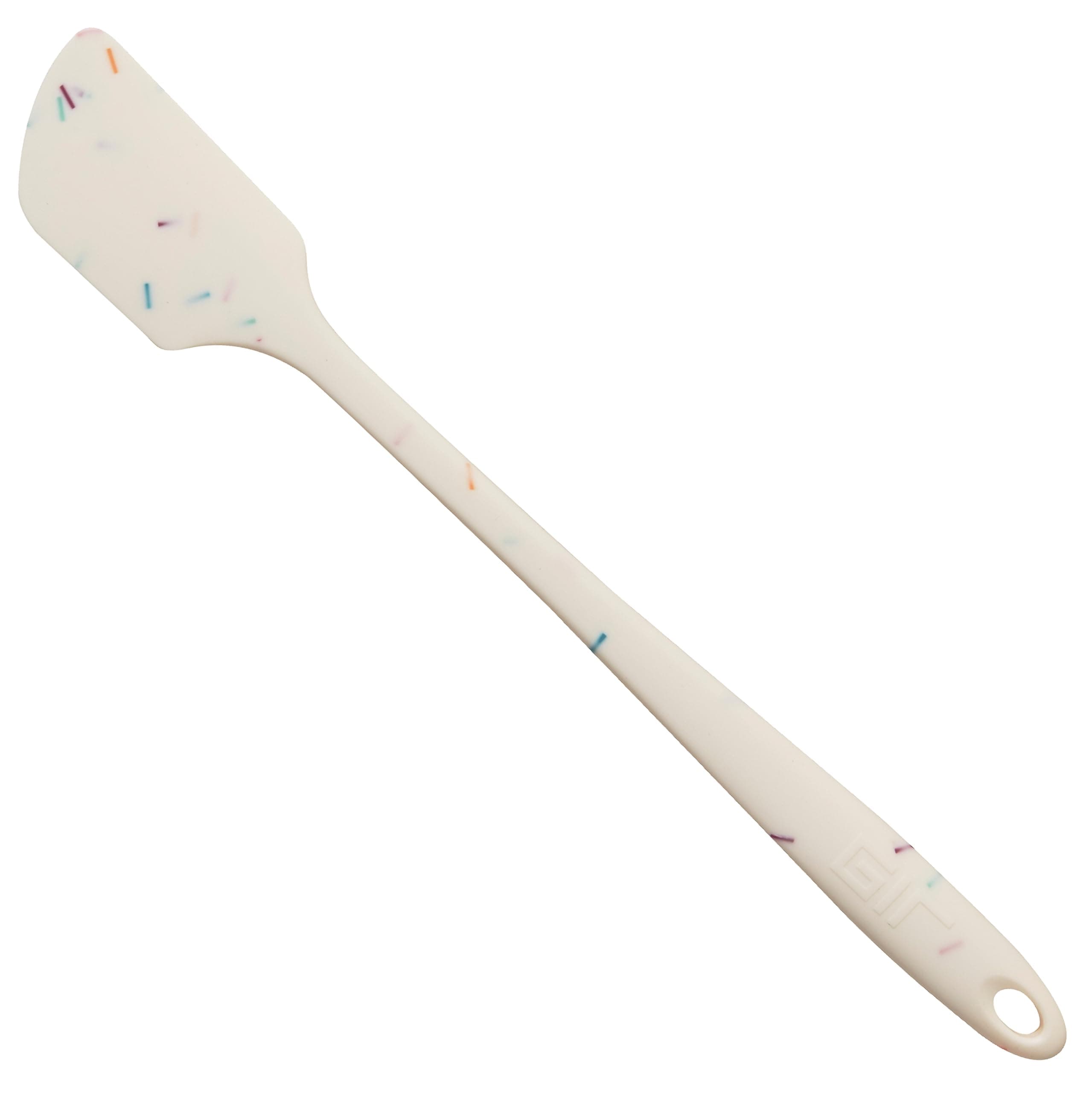 GIR: Get It Right Silicone Spatula Cooking Utensil - Non-Stick Heat Resistant Kitchen Spatula - For Baking, Scraping, and Mixing - Skinny - 11 Inch, Sprinkles