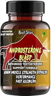 Androsterone Blast Advanced health energy support formula gain muscle strength fitness performance fast recovery for man and women 60 serving