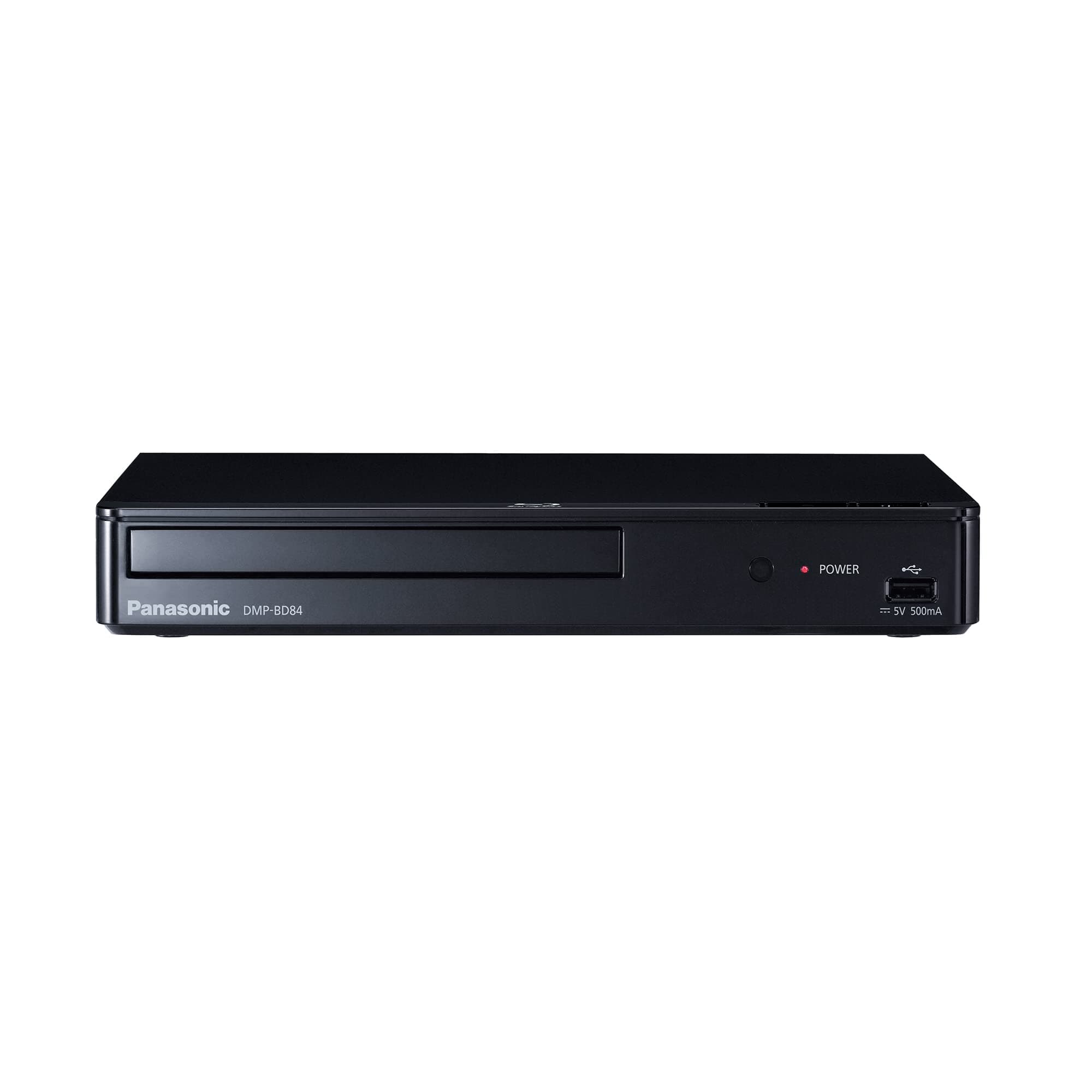 Blu-Ray Player with Full HD Picture Quality and Hi-Res Dolby Digital Sound, DMP-BD84P-K Blu Ray DVD Player, Black