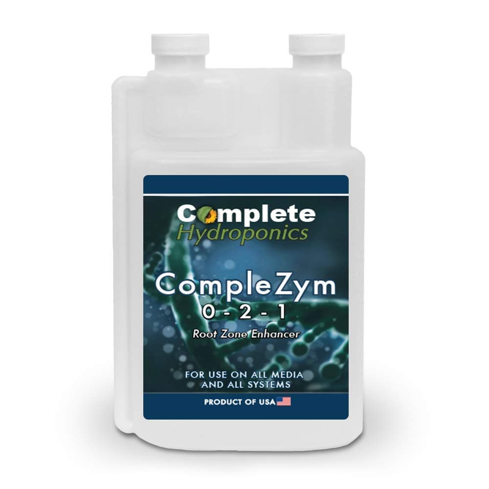 Complete Hydroponics CompleZym - Root Zone Enhancer - for Whiter and Healthier Roots (1 Quart)
