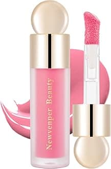 Face Blush with Face Brush Liquid Blush for Cheeks Long Lasting & Smooth Creamy Formula Lightweight Blush Smudge Proof, Natural-Looking Waterproof Liquid Blush #01