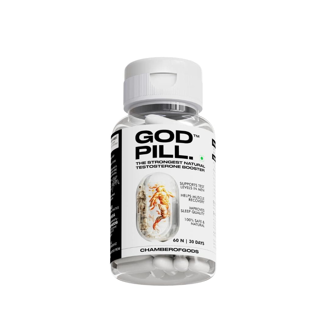 Godpill 360° Testosterone Support Supplement for Men - 30 Days