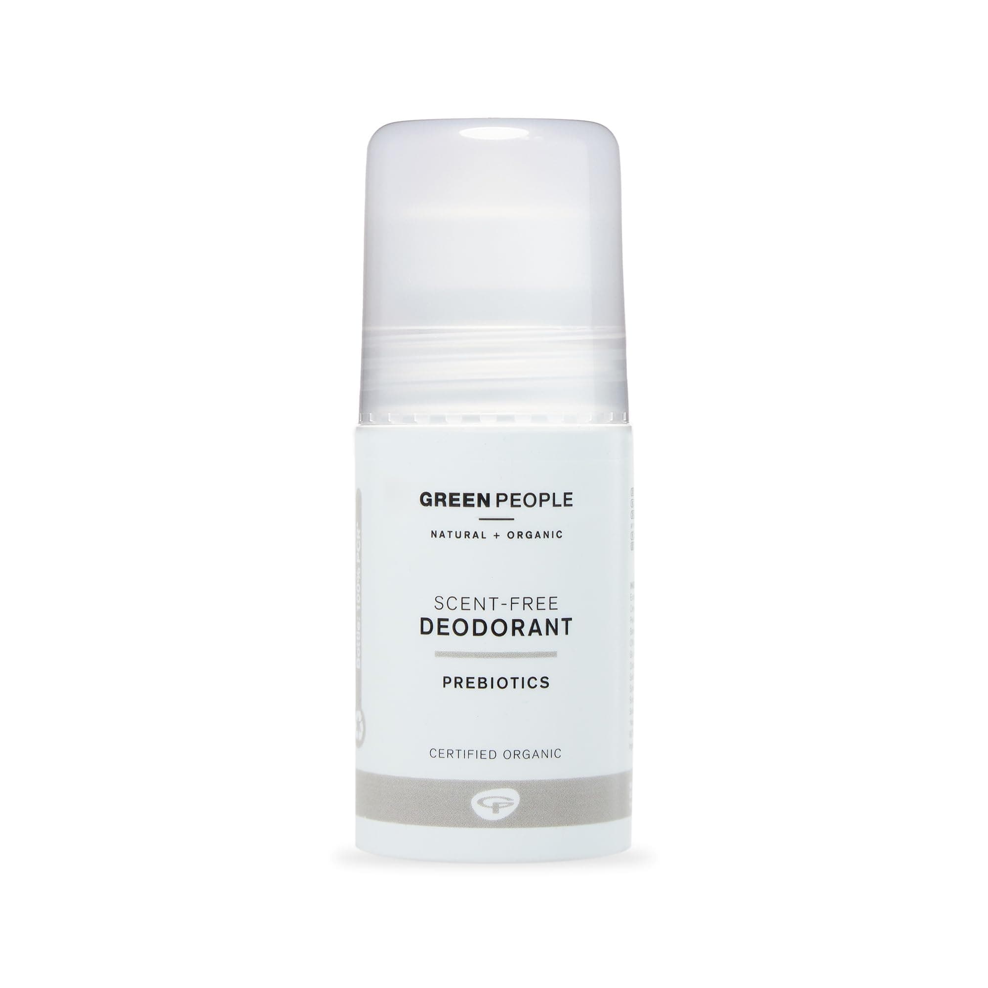– Green People Scent Free Deodorant - With Prebiotics, Suitable for Sensitive Skin - Organic, Cruelty Free & Vegan, 75ml