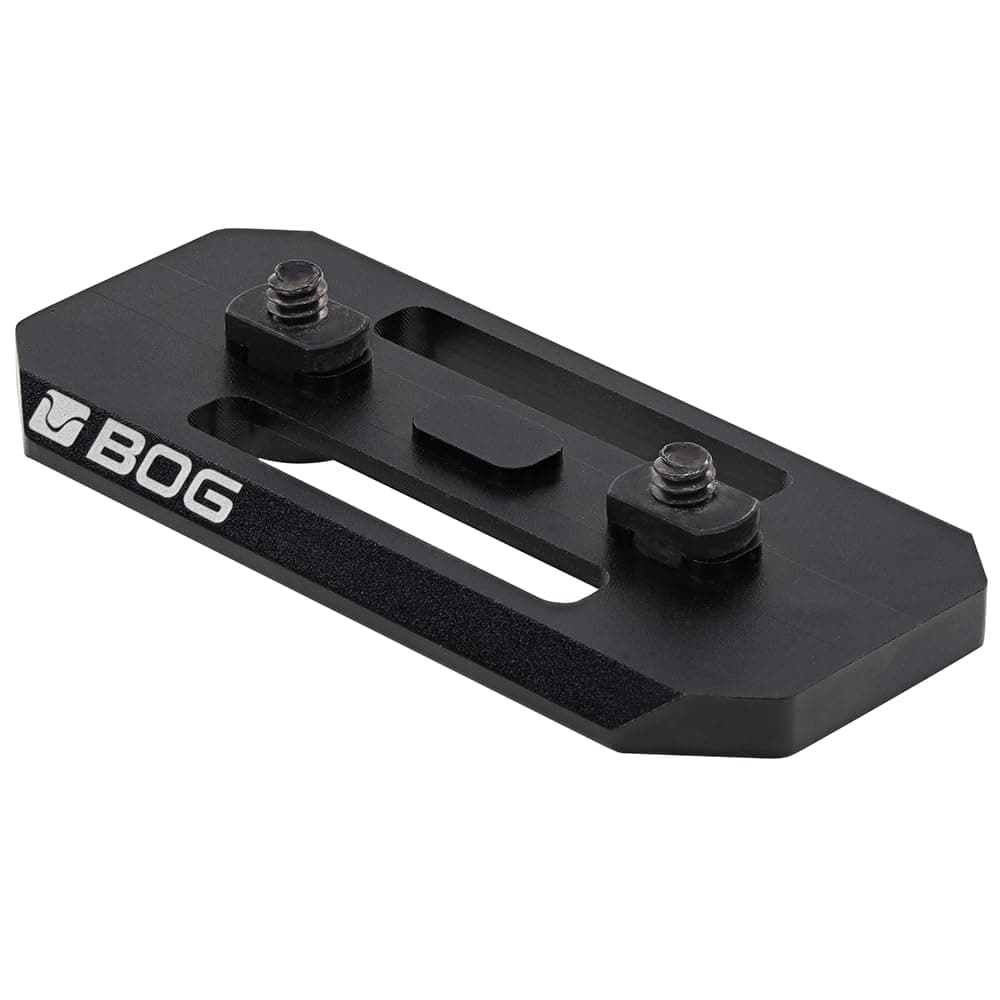 BOG Arca Swiss Mounting Accessory for M-Lok, Optics, and Binocular Attaching, Aluminum Construction, Compatible with BOG Tripods, for Hunting, Shooting, Outdoors, and Photography
