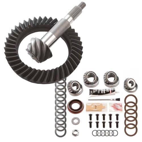 Dana 44 Ring & Pinion Gear Set 4.56 Thick + Master Bearing Kit | 26 Spline | 41-9 Teeth | 10 Bolt | 8620 Steel | For Dana 44 Standard & Reverse