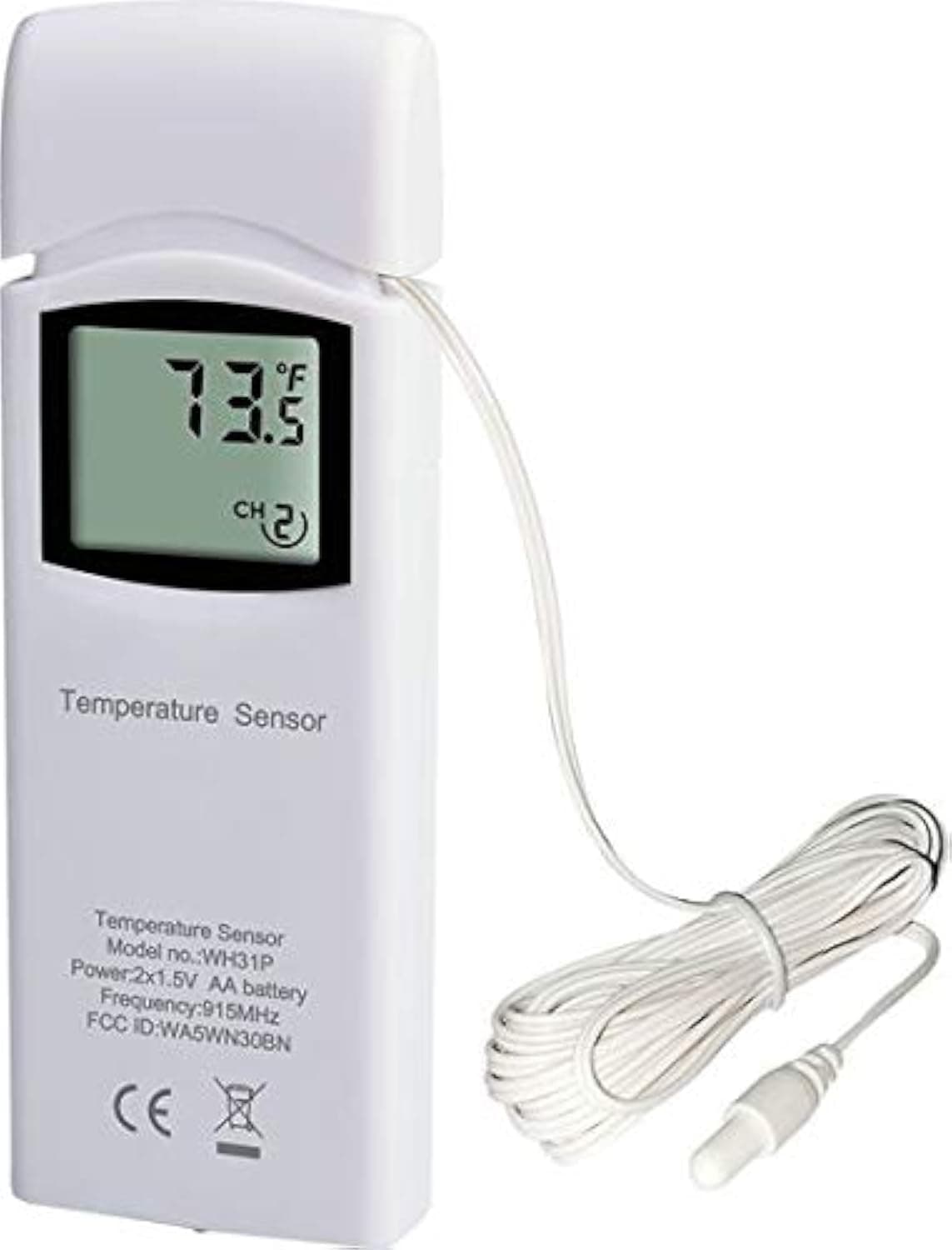 Ambient Weather WH31P Water Proof Thermometer Probe Sensor
