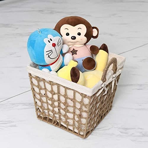 YAHOME Woven Storage Basket Large Wicker/Basket Storage Baskets for Blankets Towel, Kids Clothes, Laundry Basket, Or for Organizing Closet, Bedroom, Bathroom (Big)