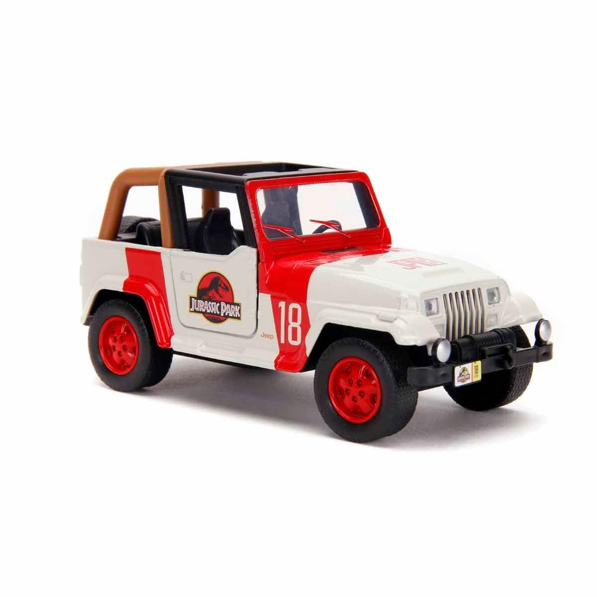 Jada JURASSIC PARK WRANGLER 1:32 SCALE DIE-CAST REPLICA IN CDU