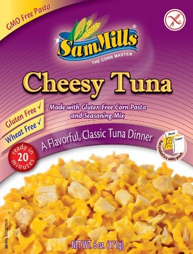Sam Mills Gluten Free Dinner Kit, Cheesy Tuna (Case of 12)