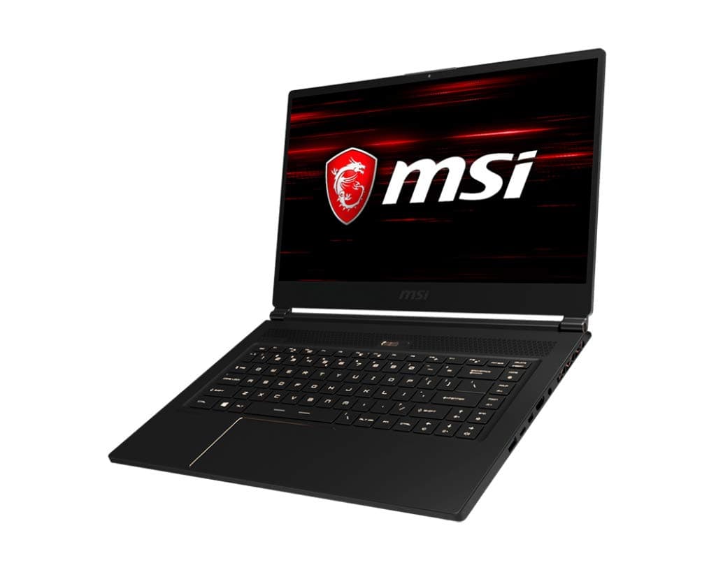 GS65 Stealth THIN-068 144Hz 7ms Ultra Thin 4.9mm Gaming Laptop i7-8750H (6 cores), GTX 1070 8G, 32GB DRAM, 1TB NVMe SSD, 15.6", Black w/Gold Diamond Cut, RGB KB, Win 10 Pro 64 Bit