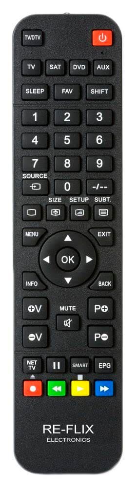 Superior Light 4-in-1 Remote Control for TV I-TECH TL3230DTP