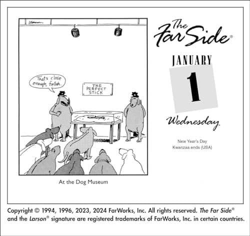 The Far Side 2025 Off-the-Wall Day-to-Day Calendar