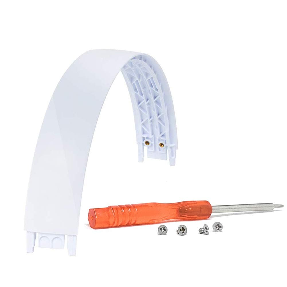 Replacement Top Headband Arch band for Beats Solo 3 Wireless and Solo 2 Headphones Solo3 (Gloss White)