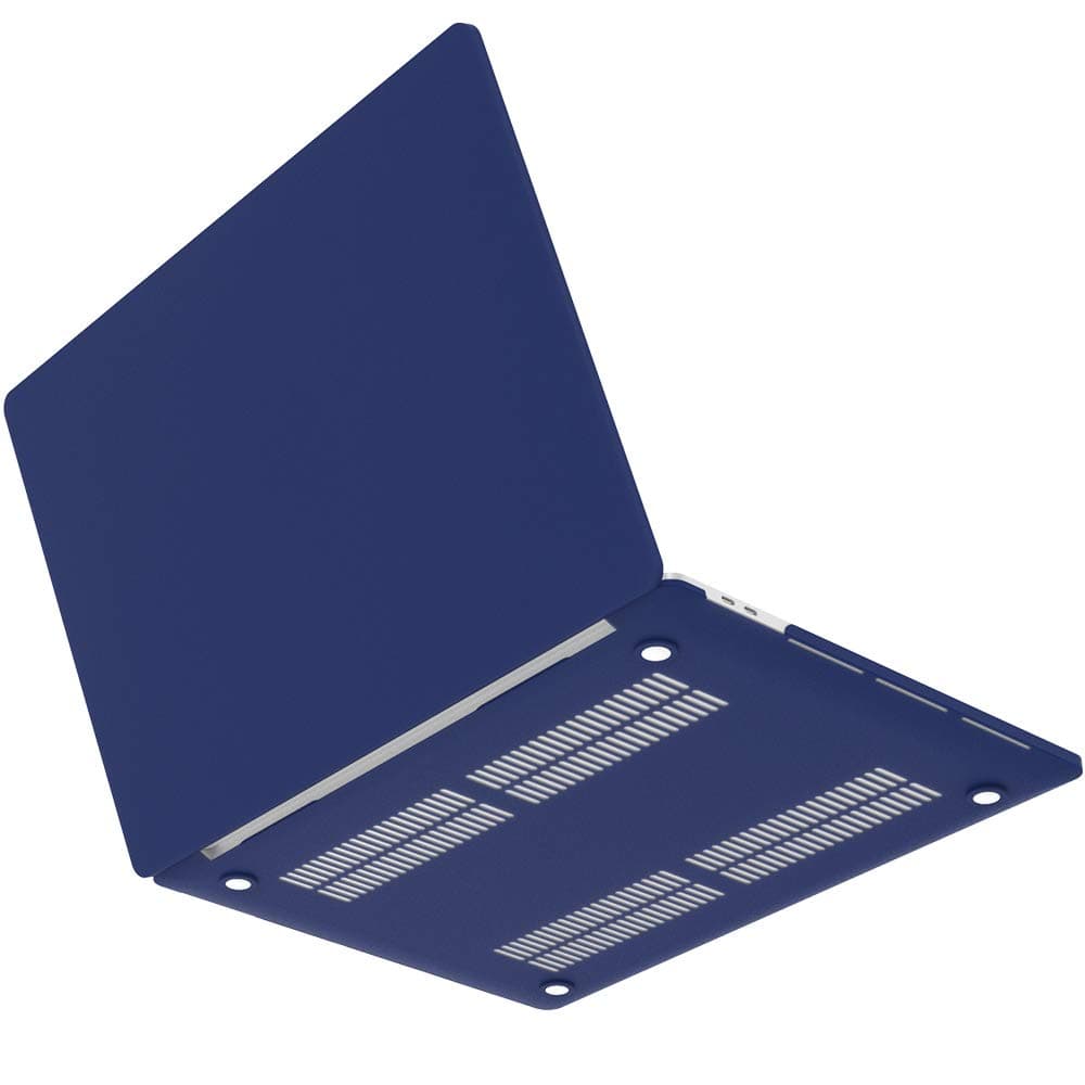 Compatible with MacBook Pro 16 Inch Case, (2019 Release) FugouSell Matte Hard Laptop Cover Case [Slim Fit] Protective Clear Cover Hard Plastic Shell Cover for New MacBook Pro 16 Dark Blue